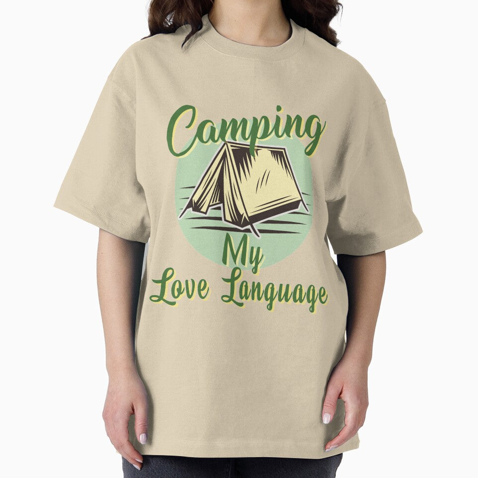 Camping Is My Love Language T-Shirt | Hoodie | Top by MonkeyPaper