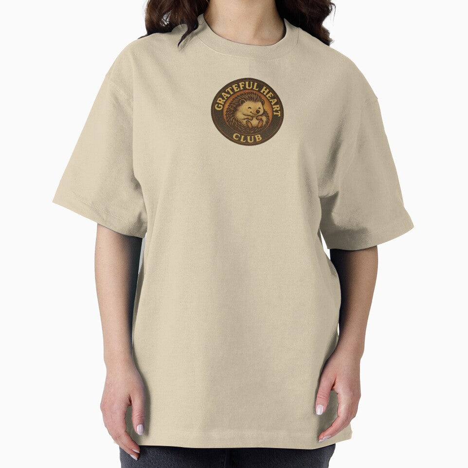 Grateful Heart Hedgehog Club by ChirpInc T-Shirts, Hoodie, Sweatshirt | BlankRebels.com (Image 2)