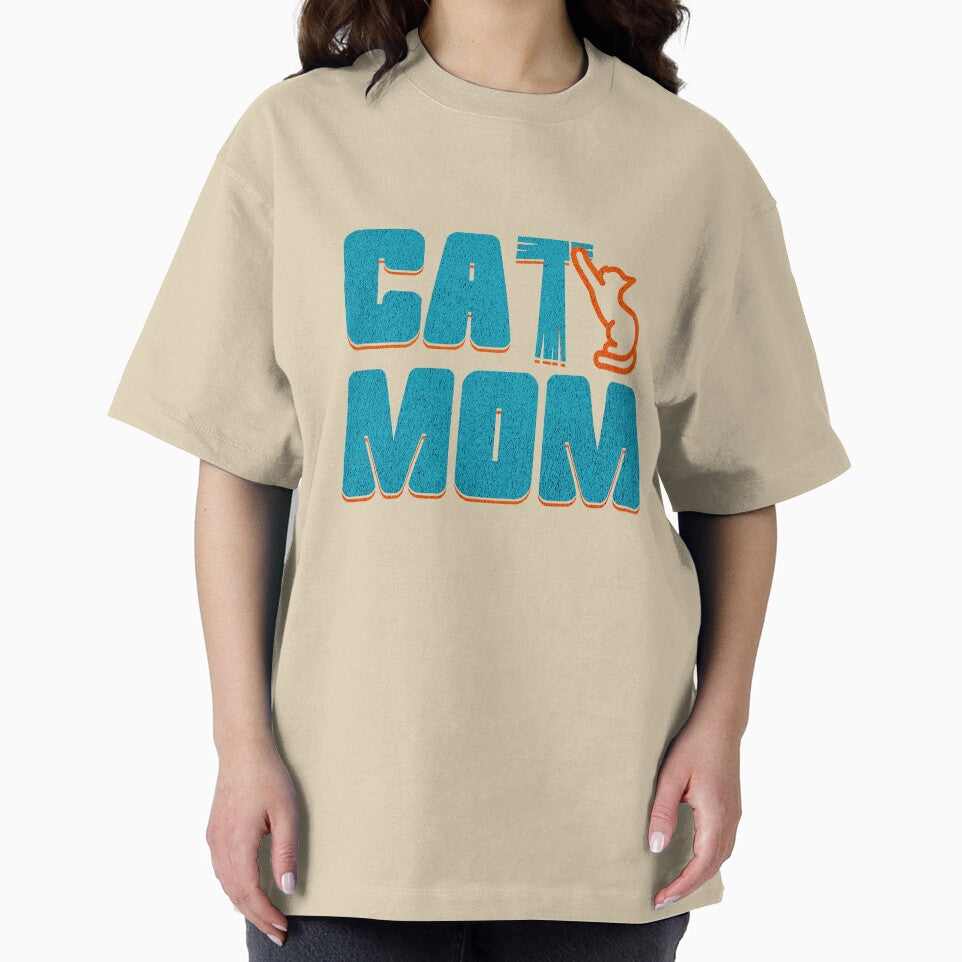 CAT MOM – Cute Bold Cat Lover Design by Miller Made Studios T-Shirts, Hoodie, Sweatshirt | BlankRebels.com (Image 2)
