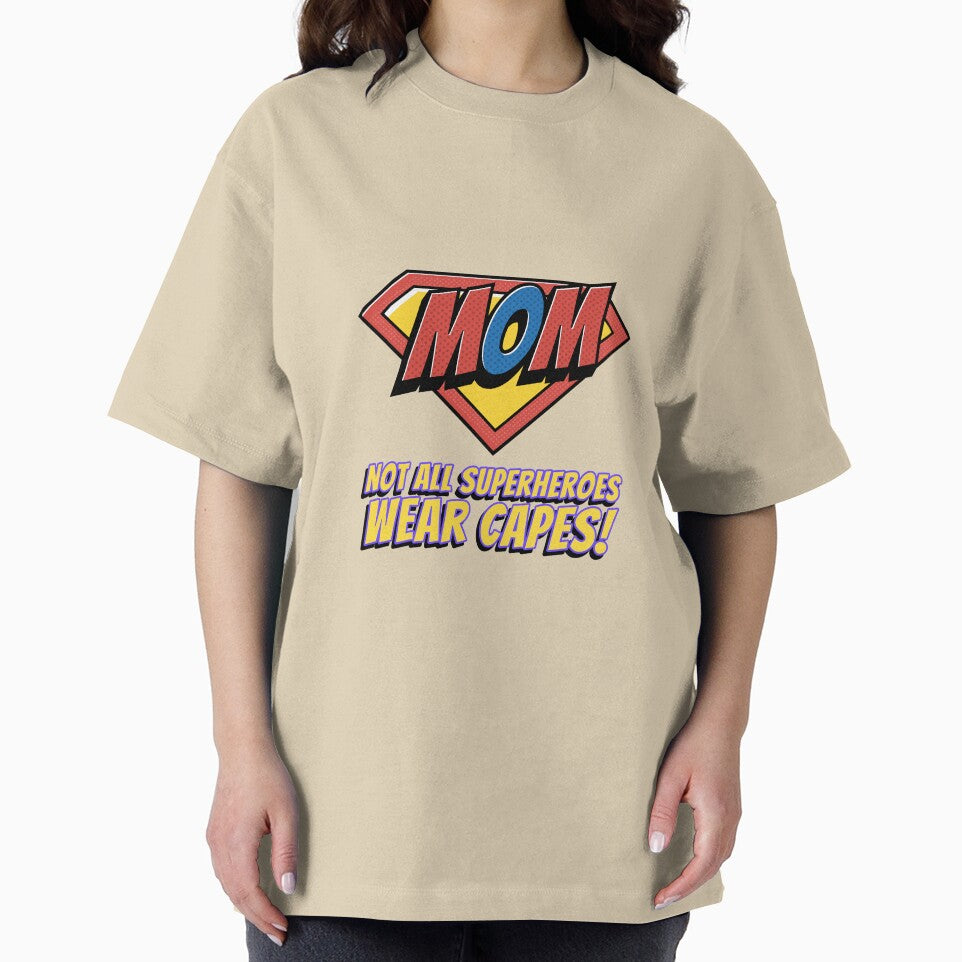 Supermom Not all heroes wear capes- by dreamwearprints