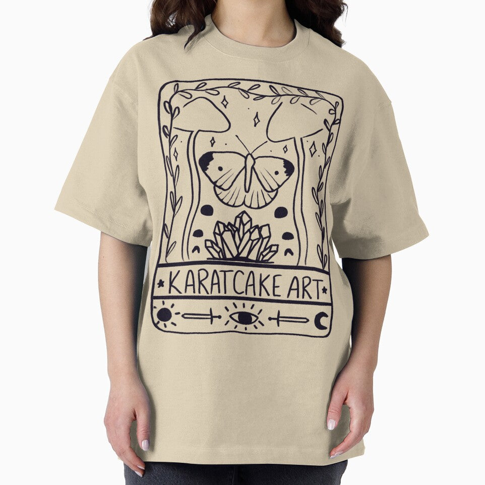 Karatcake Art Logo Block Print Style by Kara Cooper T-Shirts, Hoodie, Sweatshirt | BlankRebels.com (Image 2)