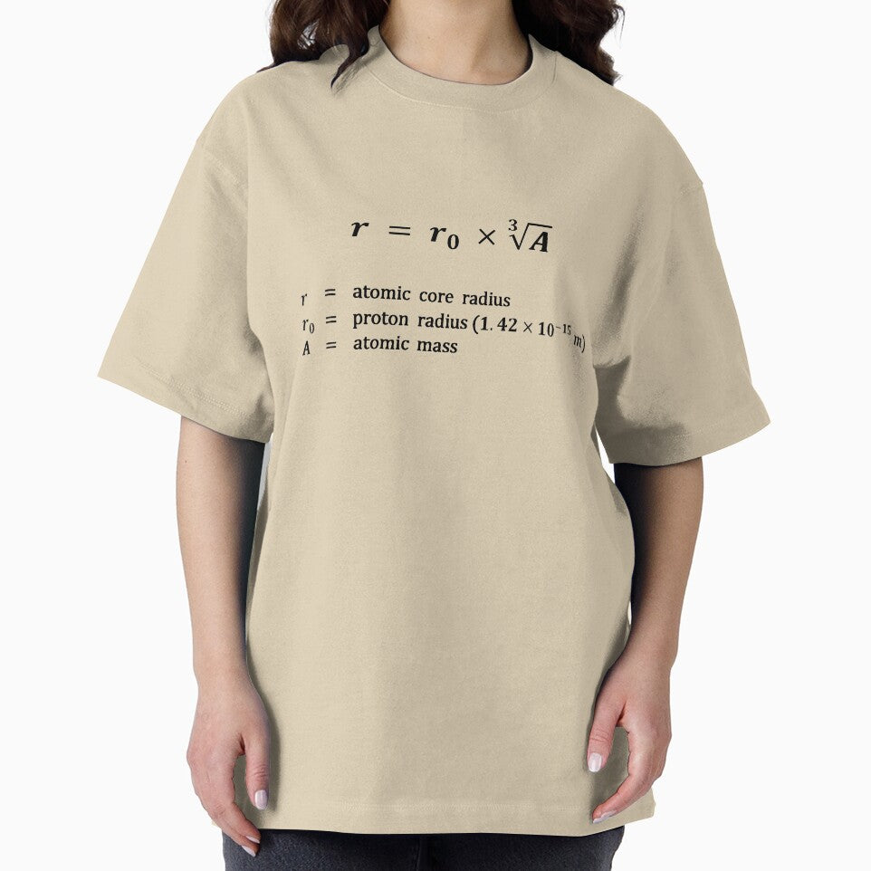 Formula, atomic core radius by RosArt100