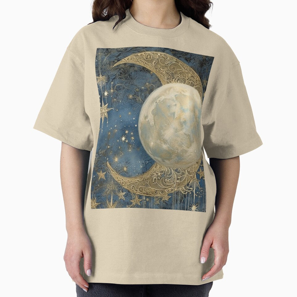 Celestial Moon by Celestial Charm Co T-Shirts, Hoodie, Sweatshirt | BlankRebels.com (Image 2)