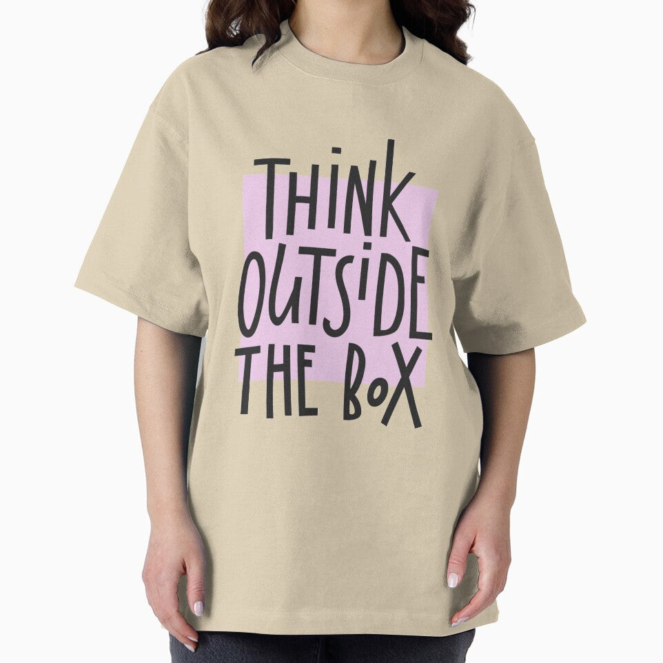 Think Outside The Box | Quote by SoNifty T-Shirts, Hoodie, Sweatshirt | BlankRebels.com (Image 2)
