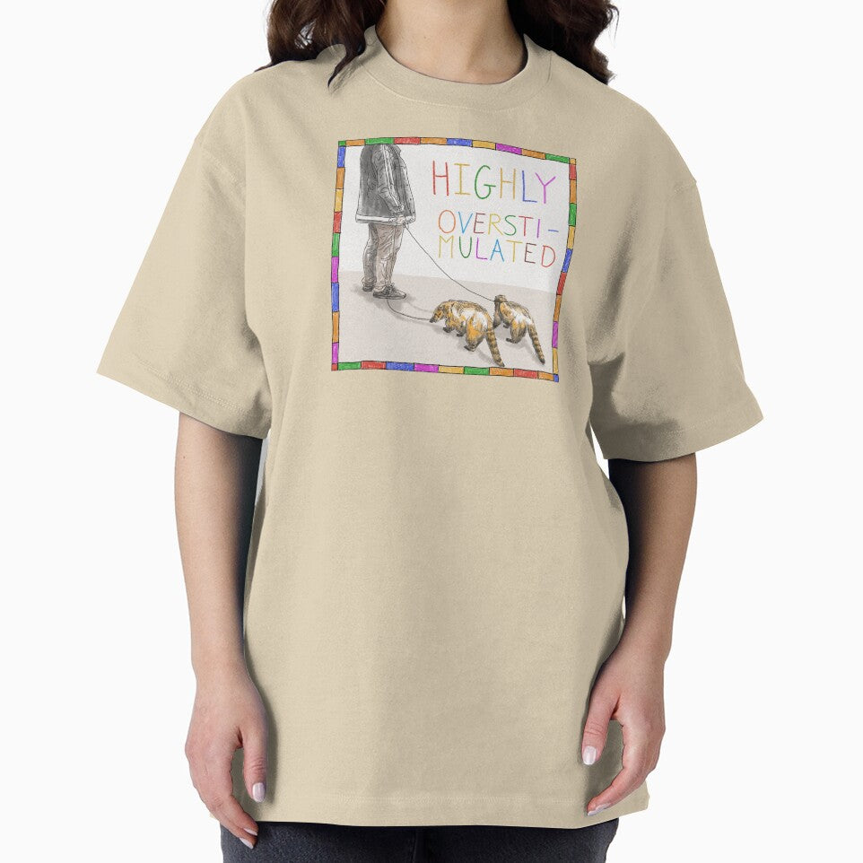 Neurodivergent overstimulated coatis by Raveclipse T-Shirts, Hoodie, Sweatshirt | BlankRebels.com (Image 2)