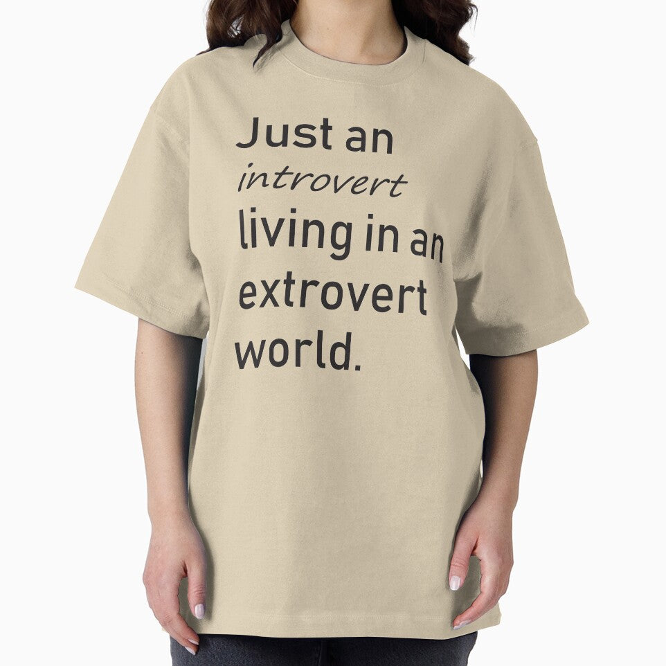 Just an Introvert Living in an Extrovert World by PerfectDisguise T-Shirts, Hoodie, Sweatshirt | BlankRebels.com (Image 2)
