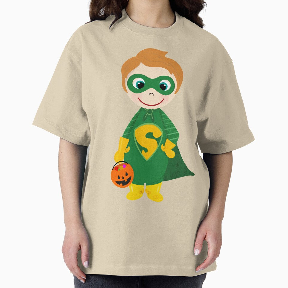 Superhero Boy Trick Treater Light Skin Red Hair T-Shirts, Hoodie, Sweatshirt