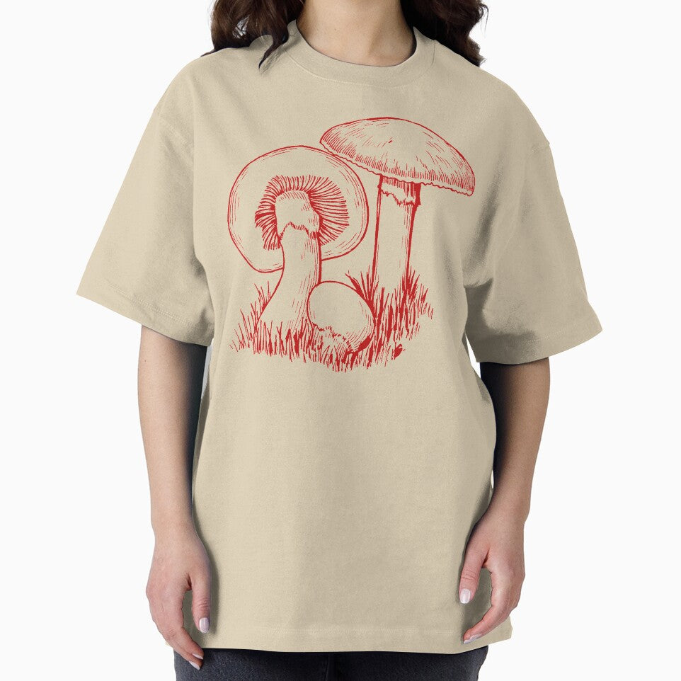 Vintage Red Mushroom by redflowerpixel T-Shirts, Hoodie, Sweatshirt | BlankRebels.com (Image 2)