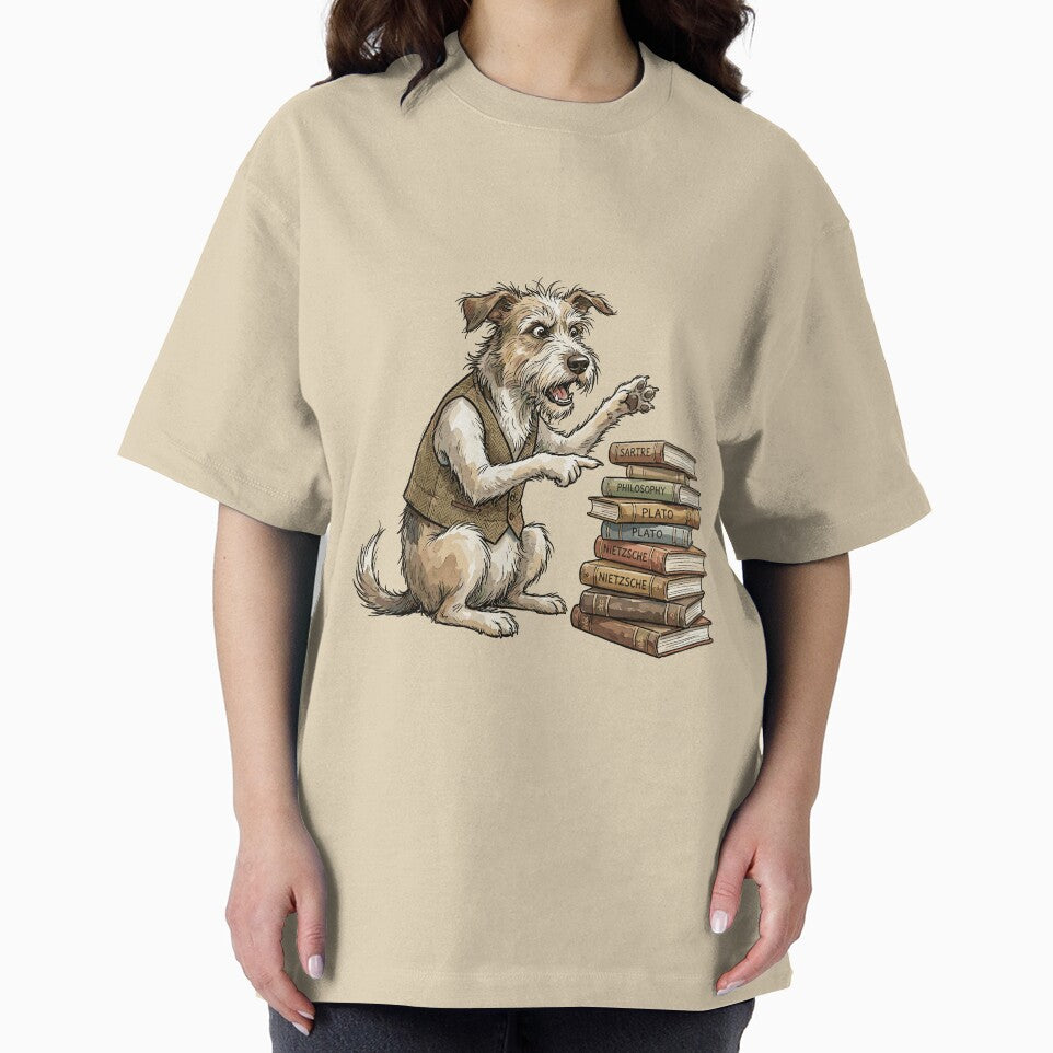 Scholarly Dark Academia: Dorm Room Debater Dog by bapupa T-Shirts, Hoodie, Sweatshirt | BlankRebels.com (Image 2)