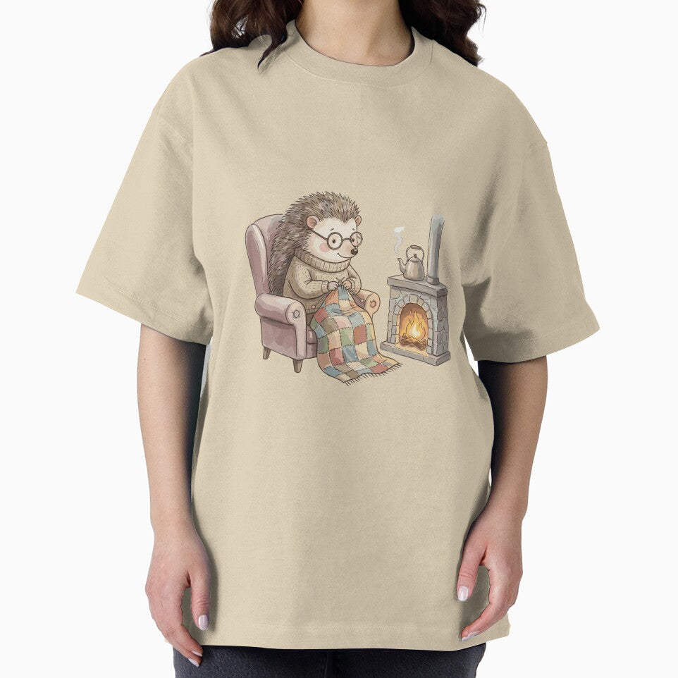 Magical Cottagecore: Hearthside Hedgehog by bapupa T-Shirts, Hoodie, Sweatshirt | BlankRebels.com (Image 2)