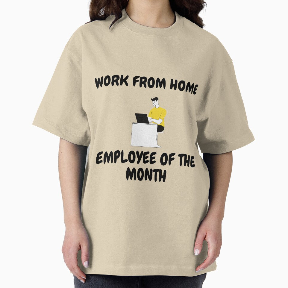 Work From Home Employee Of The Month Laptop Guy Clipart by LuckyKermit