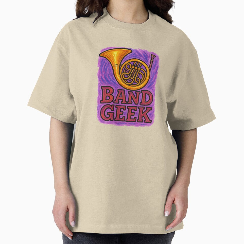 French Horn Band Geek by Boog Monst T-Shirts, Hoodie, Sweatshirt | BlankRebels.com (Image 2)