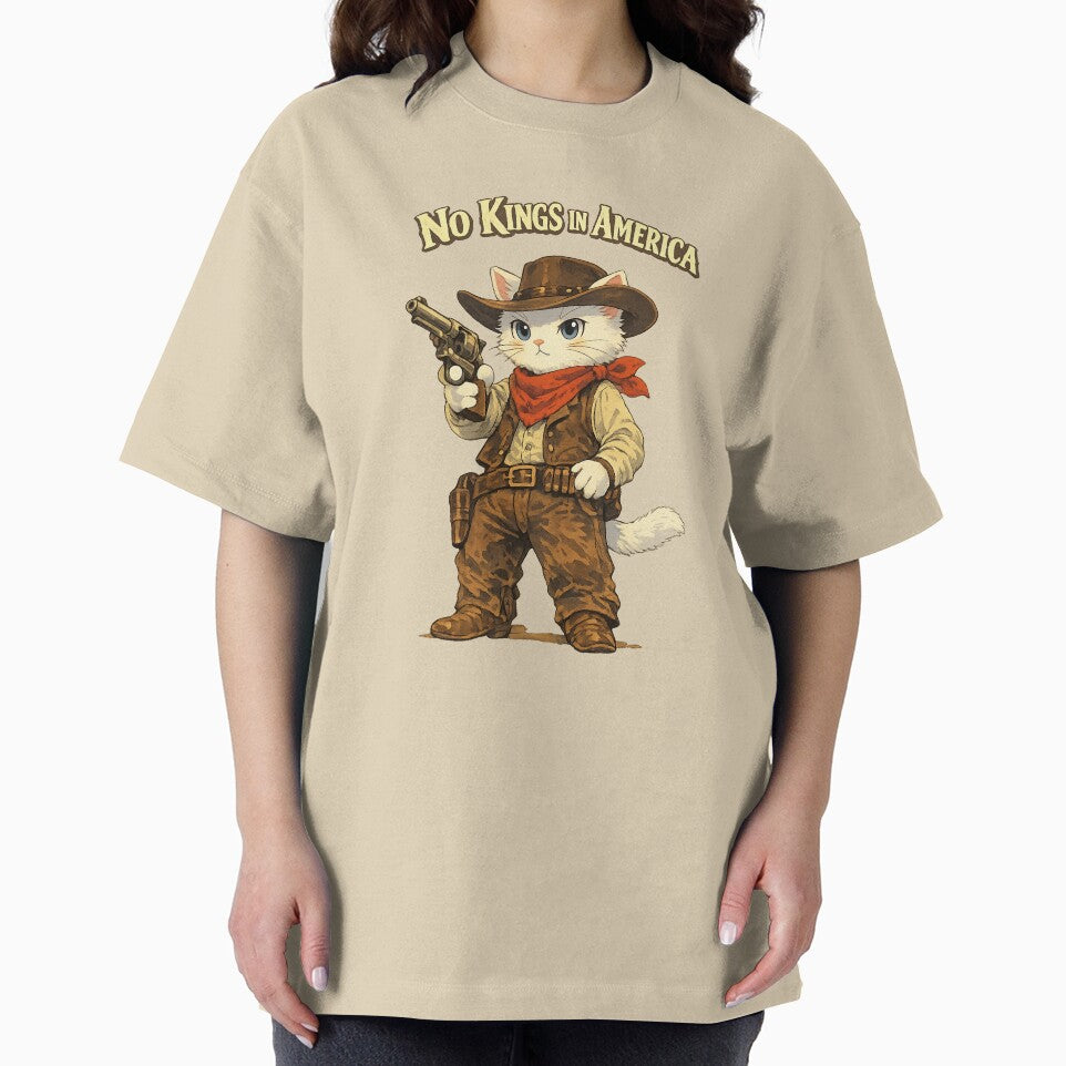 No Kings in America by Crazycatgraphic T-Shirts, Hoodie, Sweatshirt | BlankRebels.com (Image 2)