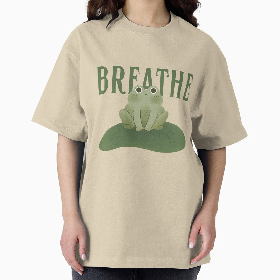 Breathe Cottagecore Frog by Georgia Grainger T-Shirts, Hoodie, Sweatshirt | BlankRebels.com (Image 2)