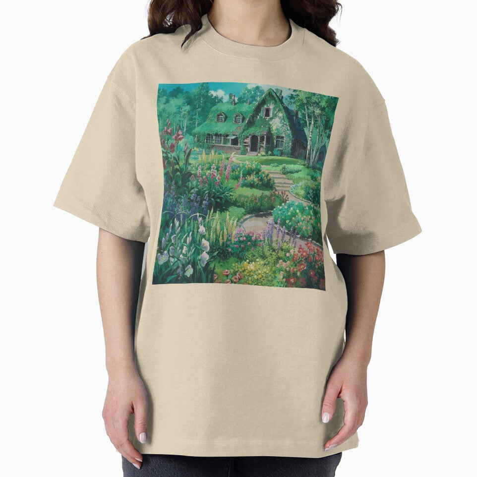 Studio Ghibli Scene Beautiful Outdoors by ArtbyTana