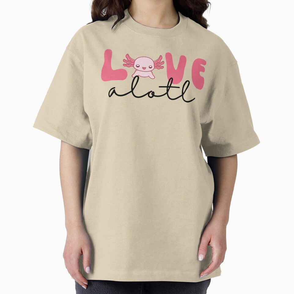 Axolotl Love "Love a lotl" by BirdandPoppy T-Shirts, Hoodie, Sweatshirt | BlankRebels.com (Image 2)