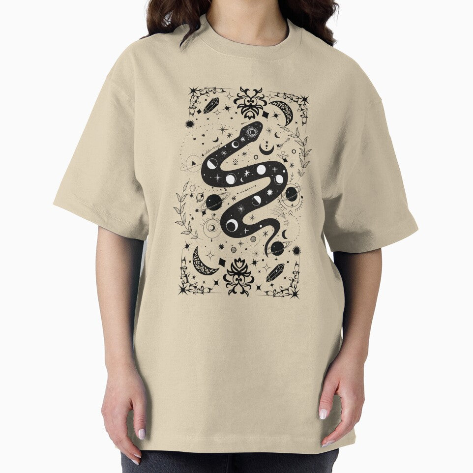 Moon phase snake - Celestial Snake by Lam Assia T-Shirts, Hoodie, Sweatshirt | BlankRebels.com (Image 2)