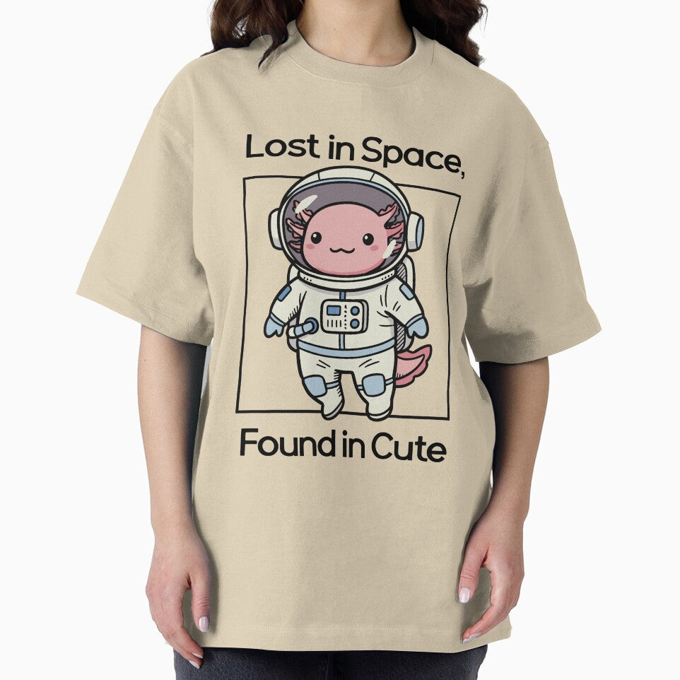 Cute Axolotl Astronaut T Shirt Funny Kawaii Space Design by libertadesigns Hoodie, Sweatshirt | BlankRebels.com (Image 2)