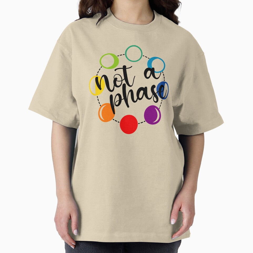 Not A Phase - Rainbow Moon Phases by Teamtsunami6 T-Shirts, Hoodie, Sweatshirt | BlankRebels.com (Image 2)