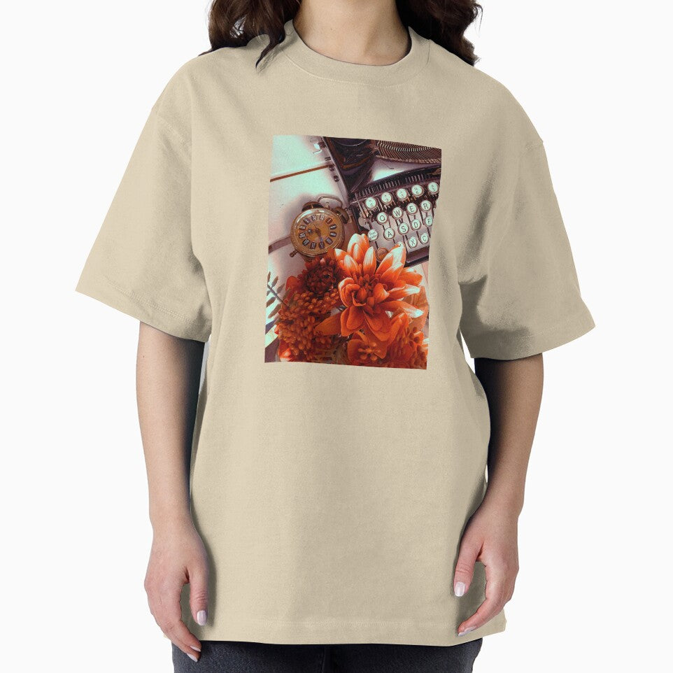 Light Academia // Typewriter & Flowers by Gothicrelics T-Shirts, Hoodie, Sweatshirt | BlankRebels.com (Image 2)