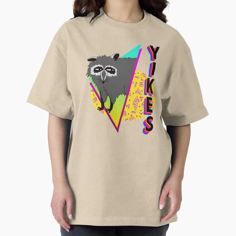 YIKES with Raccoon by Zia Frazier T-Shirts, Hoodie, Sweatshirt | BlankRebels.com (Image 2)