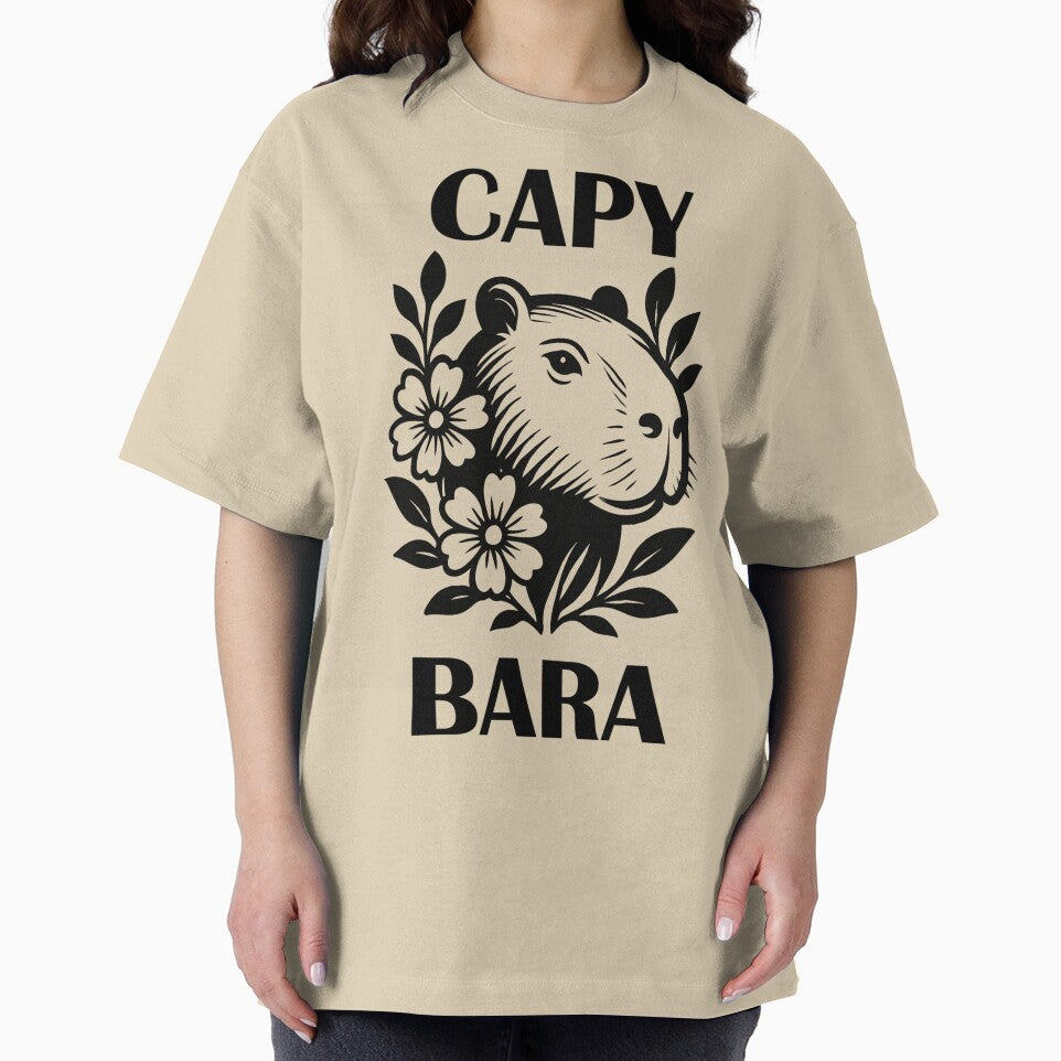 Capybara aesthetic by Ishi Design T-Shirts, Hoodie, Sweatshirt | BlankRebels.com (Image 2)