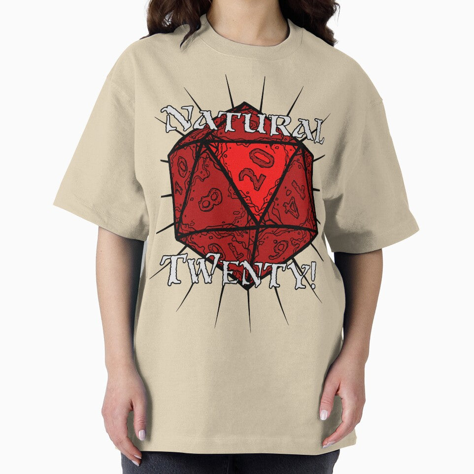 Natural 20! Red Edition by Dyson Logos T-Shirts, Hoodie, Sweatshirt | BlankRebels.com (Image 2)