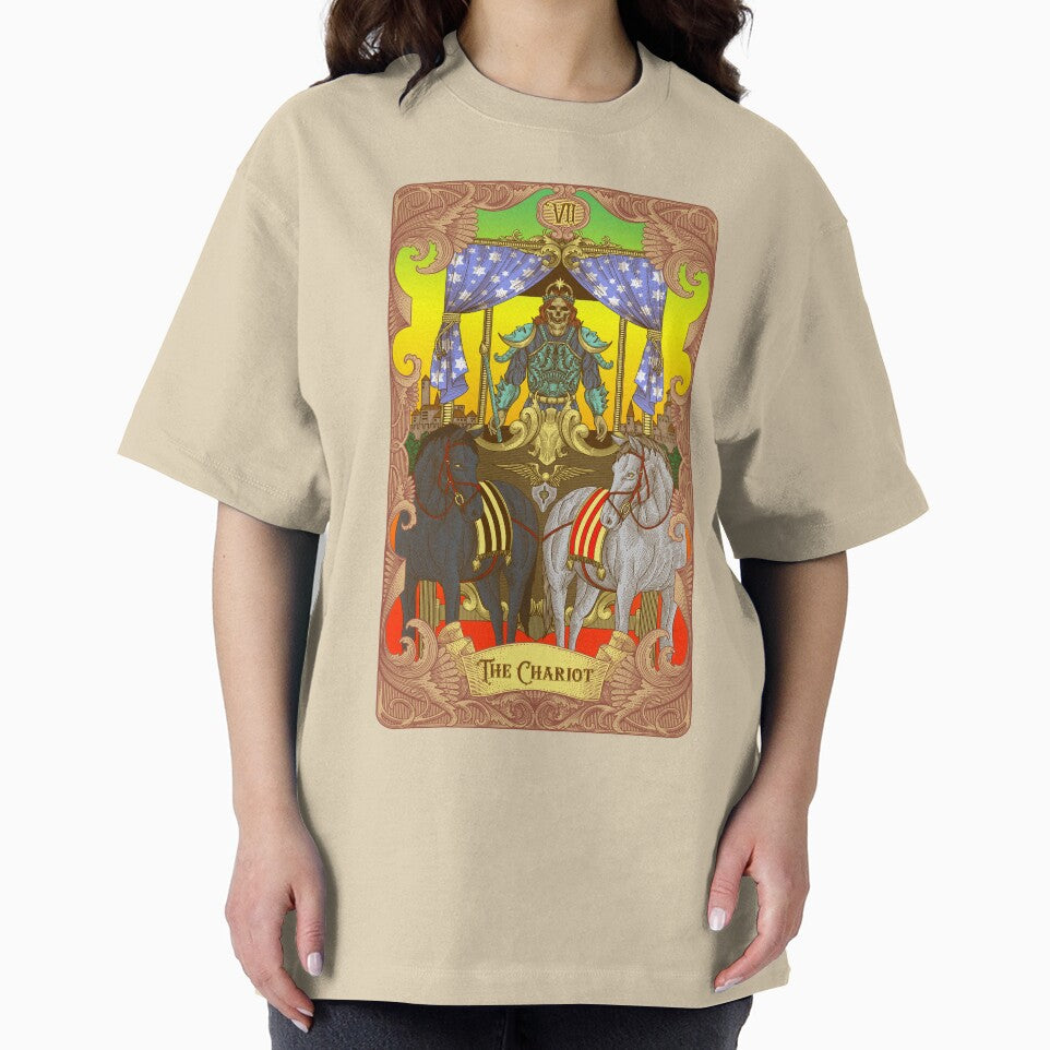 The Chariot Tarot Illustration by WOLForDEER T-Shirts, Hoodie, Sweatshirt | BlankRebels.com (Image 2)