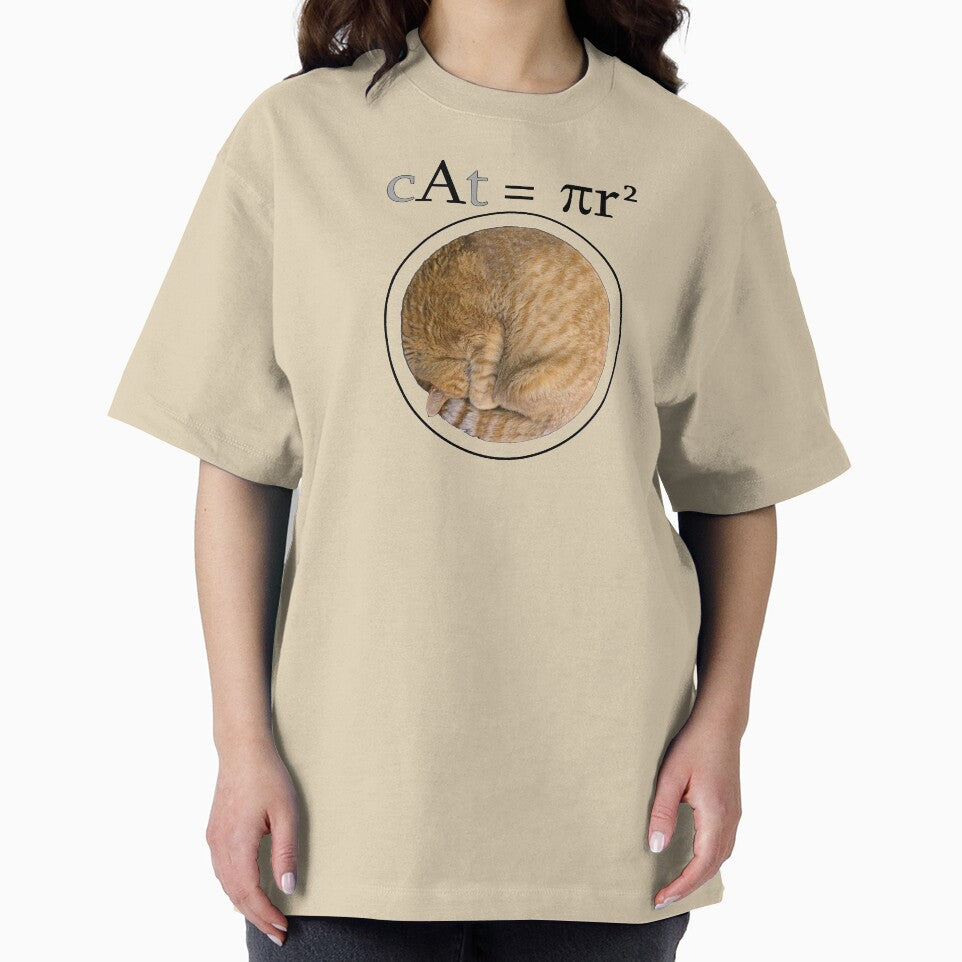 cAt = πr^2 by RawSunArt T-Shirts, Hoodie, Sweatshirt | BlankRebels.com (Image 2)