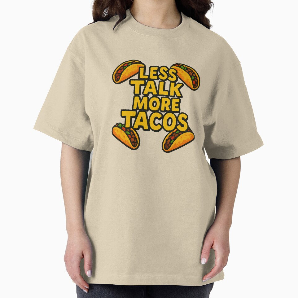 Less Talk More Tacos by Boog Monst T-Shirts, Hoodie, Sweatshirt | BlankRebels.com (Image 2)