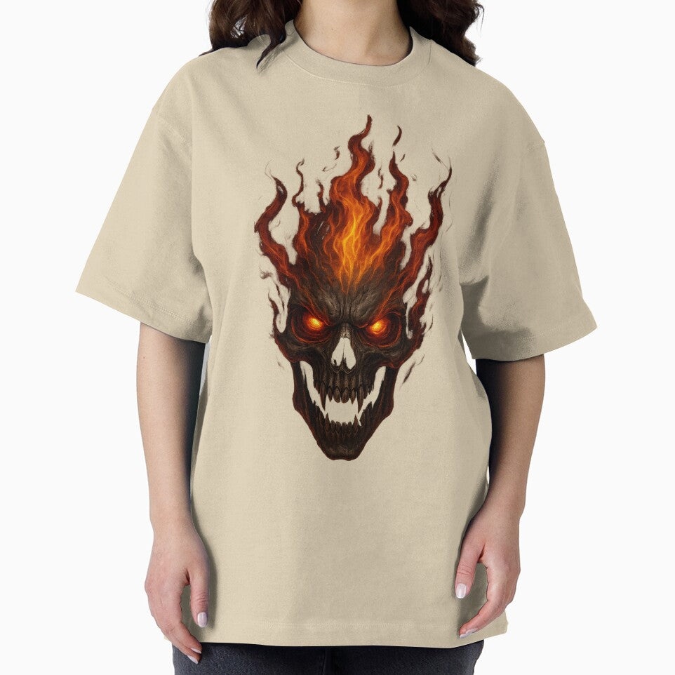 Cursed Skull Born of Flames by VivaThread T-Shirts, Hoodie, Sweatshirt | BlankRebels.com (Image 2)