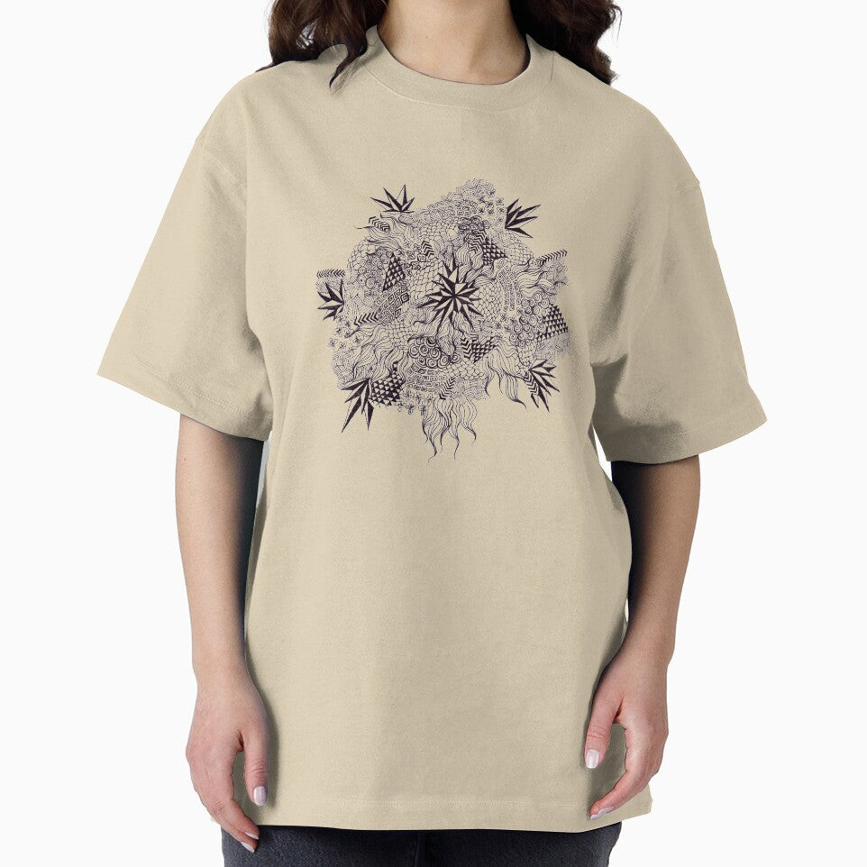 Hand drawn patterns design (black) by jaycejvr T-Shirts, Hoodie, Sweatshirt | BlankRebels.com (Image 2)