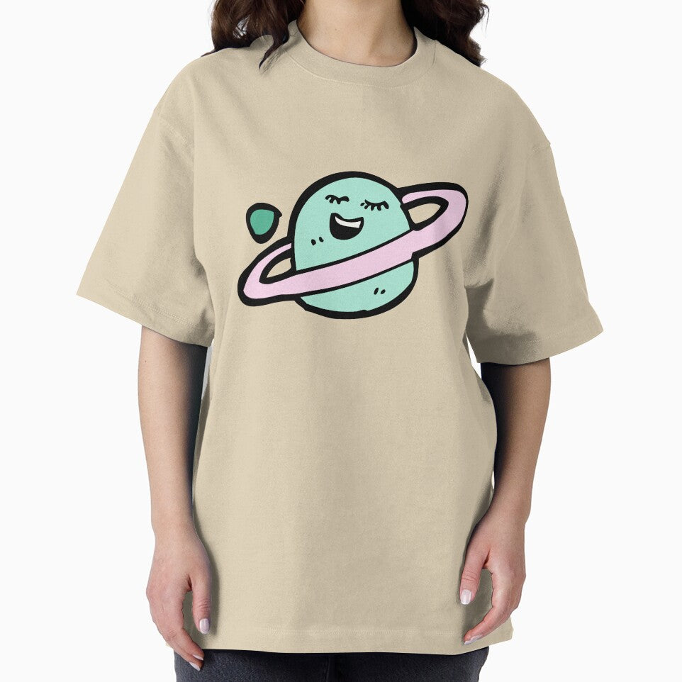 Cute Happy Planet by cgroenewald T-Shirts, Hoodie, Sweatshirt | BlankRebels.com (Image 2)