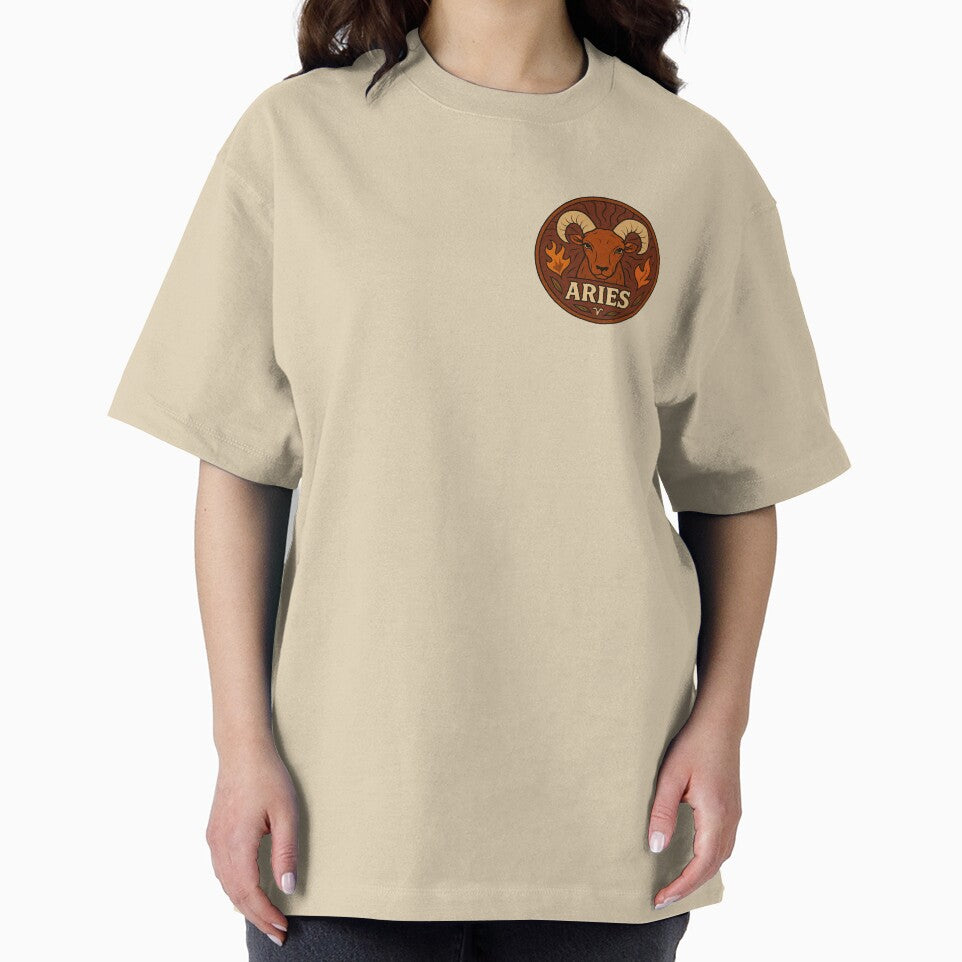 Aries Boldness (Circular) by SebbanArts T-Shirts, Hoodie, Sweatshirt | BlankRebels.com (Image 2)