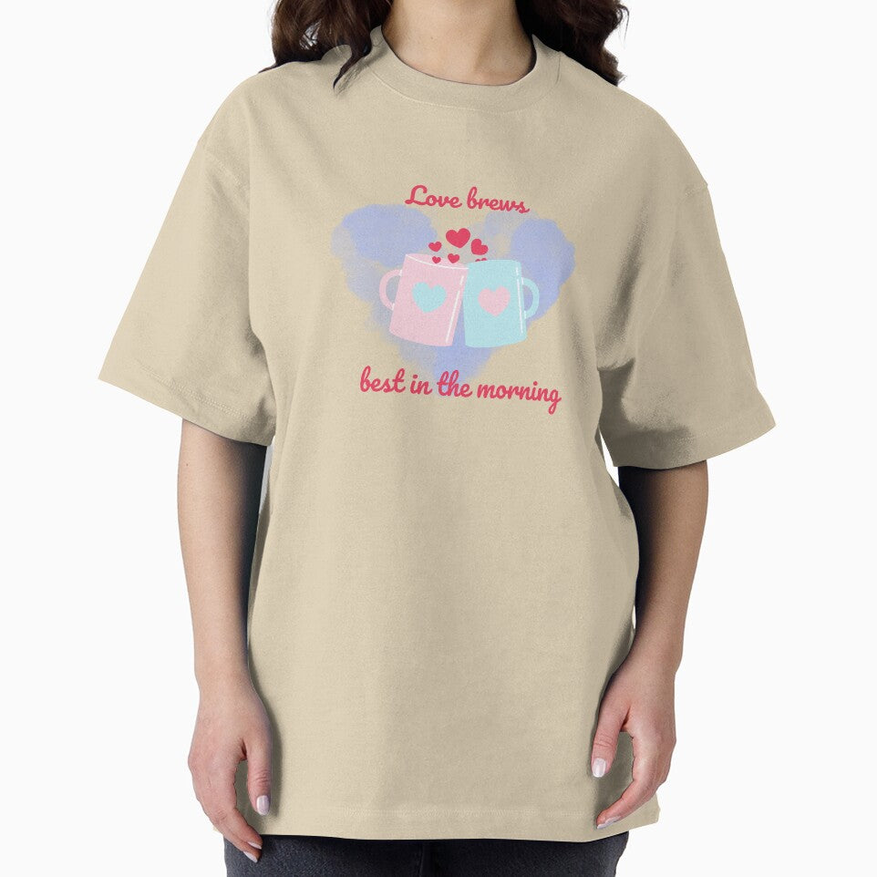 Lazy Morning Love – Couple & Coffee by SR-Soulprints T-Shirts, Hoodie, Sweatshirt | BlankRebels.com (Image 2)