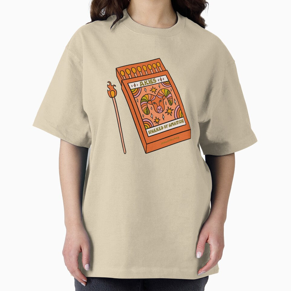 Aries Matchbox by doodlebymeg T-Shirts, Hoodie, Sweatshirt | BlankRebels.com (Image 2)