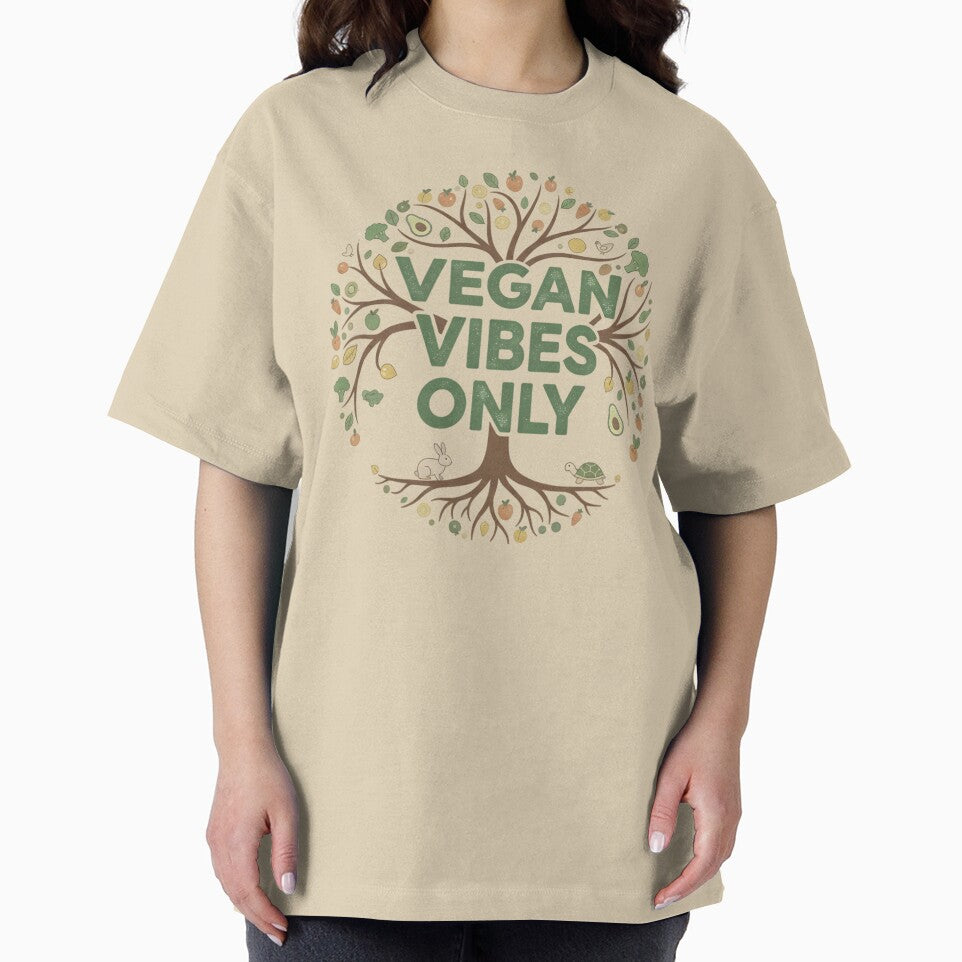 Vegan Vibes Only by musthavewords T-Shirts, Hoodie, Sweatshirt | BlankRebels.com (Image 2)
