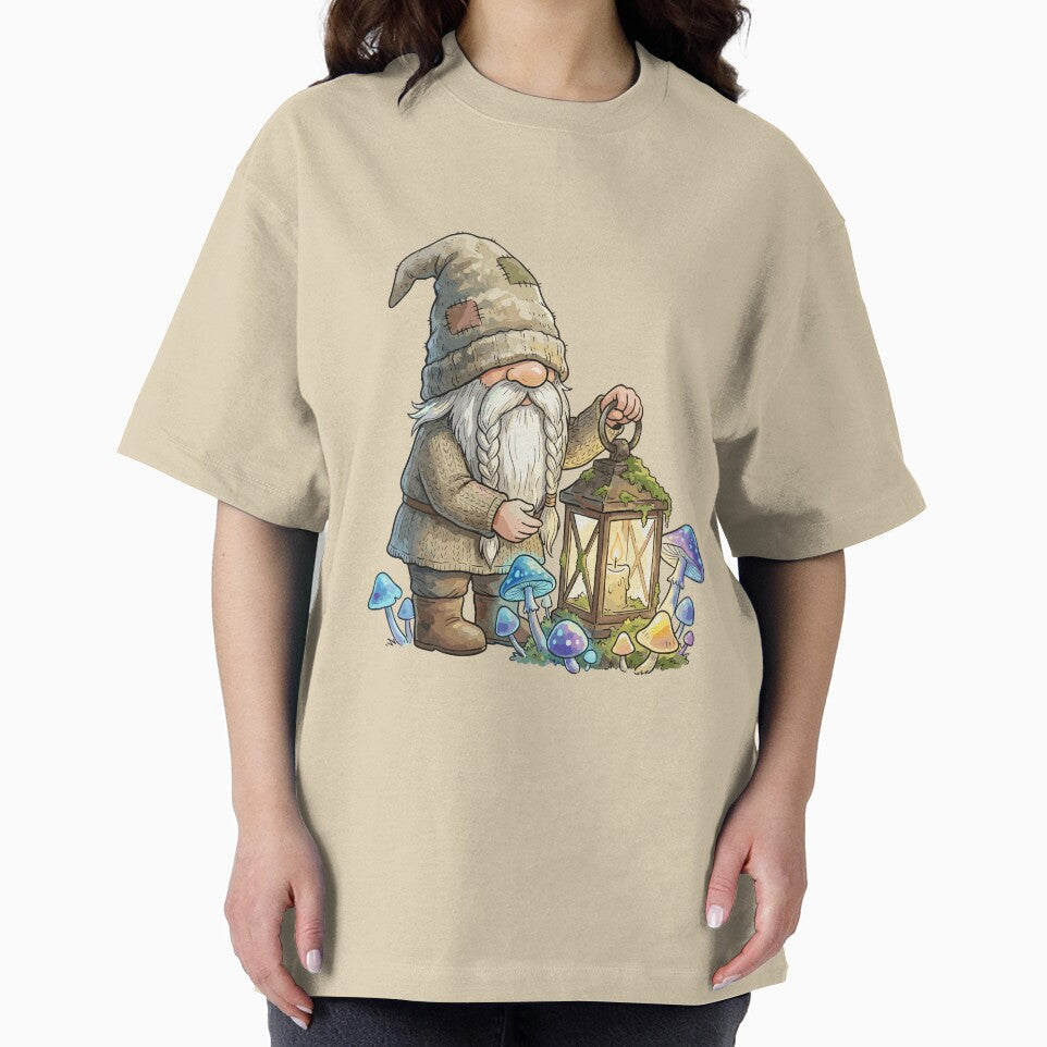 Nostalgic Cottagecore: Gnome's Garden Lantern by bapupa T-Shirts, Hoodie, Sweatshirt | BlankRebels.com (Image 2)