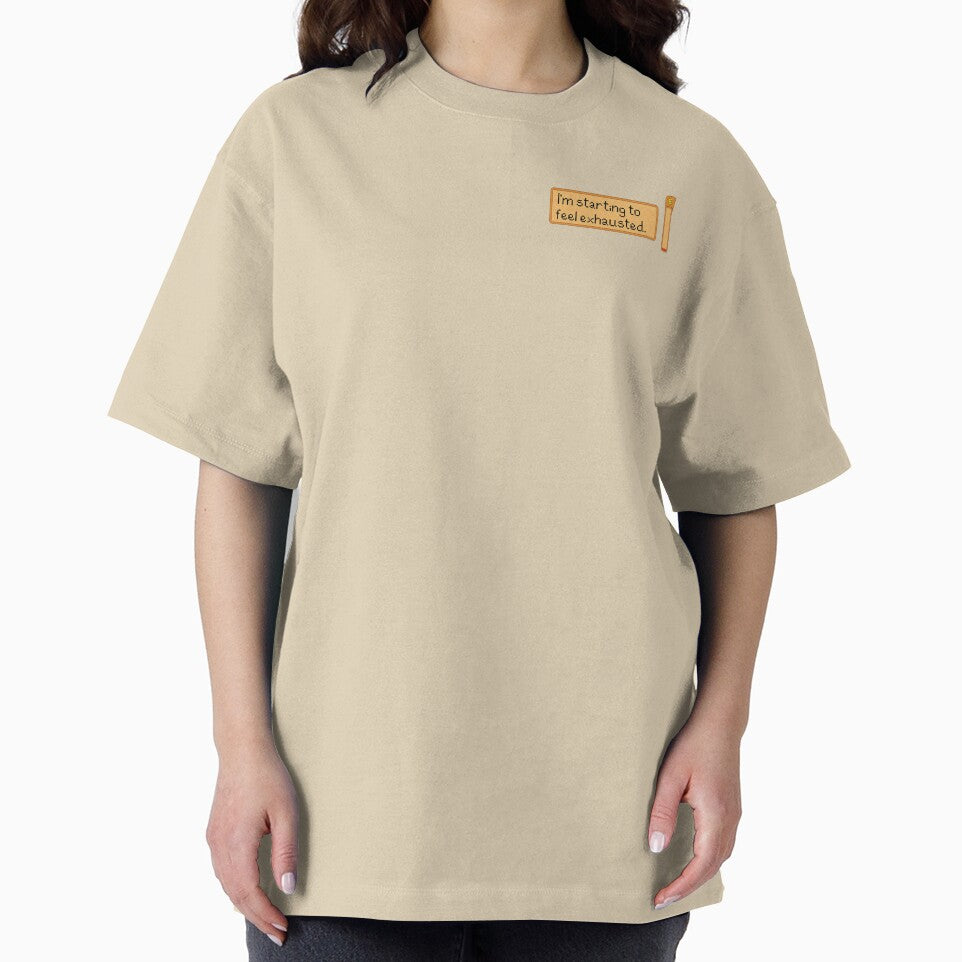 Stardew Valley:I'm Starting To Feel Exhausted - Pixel Art by Lamo-shop T-Shirts, Hoodie, Sweatshirt (Image 2)