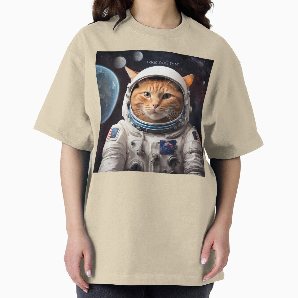 TRIGG DOES THAT - Astronaut Ginger Cat by TriggDoesThat