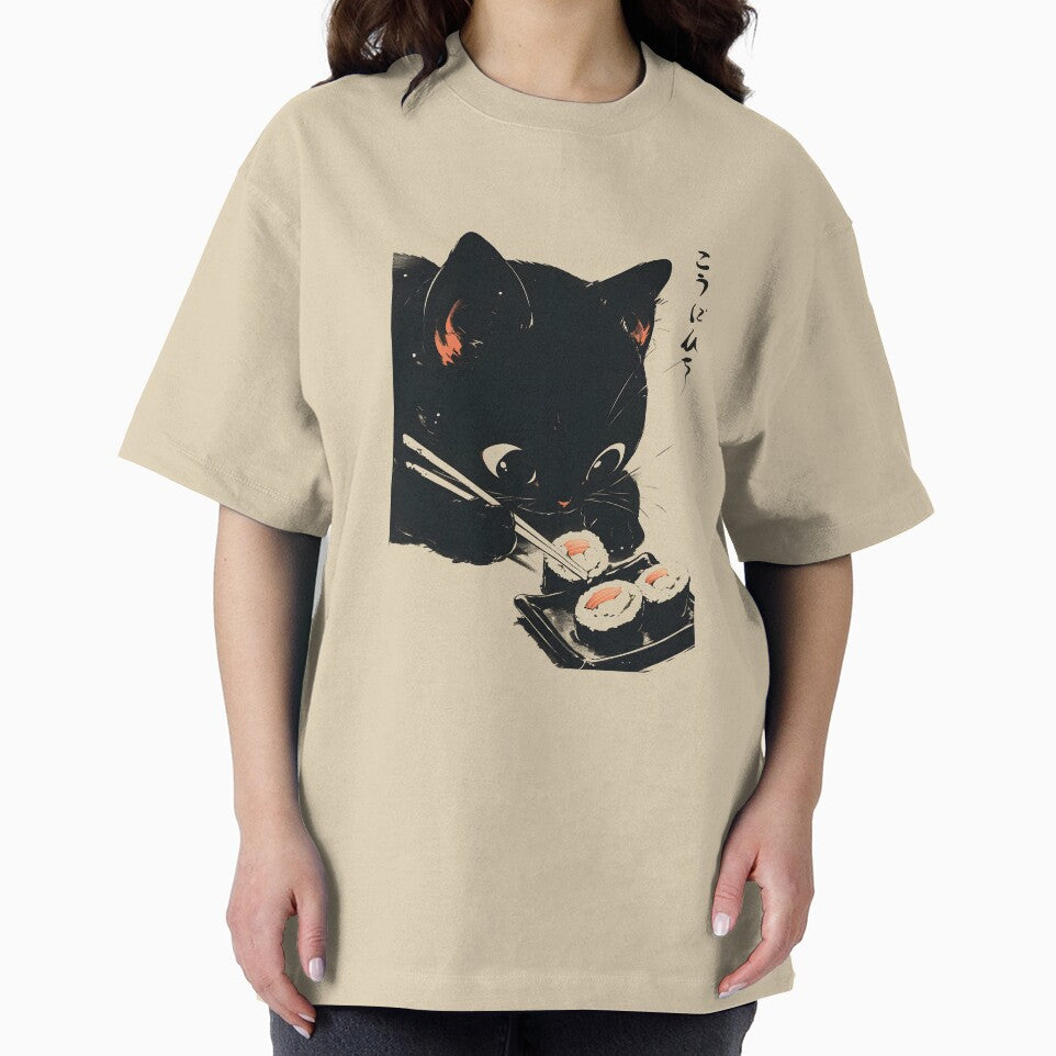 Sushi Cat by mustbewhy T-Shirts, Hoodie, Sweatshirt | BlankRebels.com (Image 2)