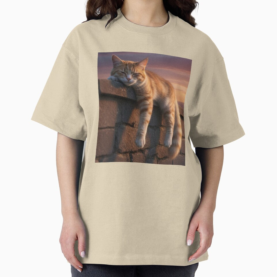 Orange Cat Sleeping by Miryou T-Shirts, Hoodie, Sweatshirt | BlankRebels.com (Image 2)