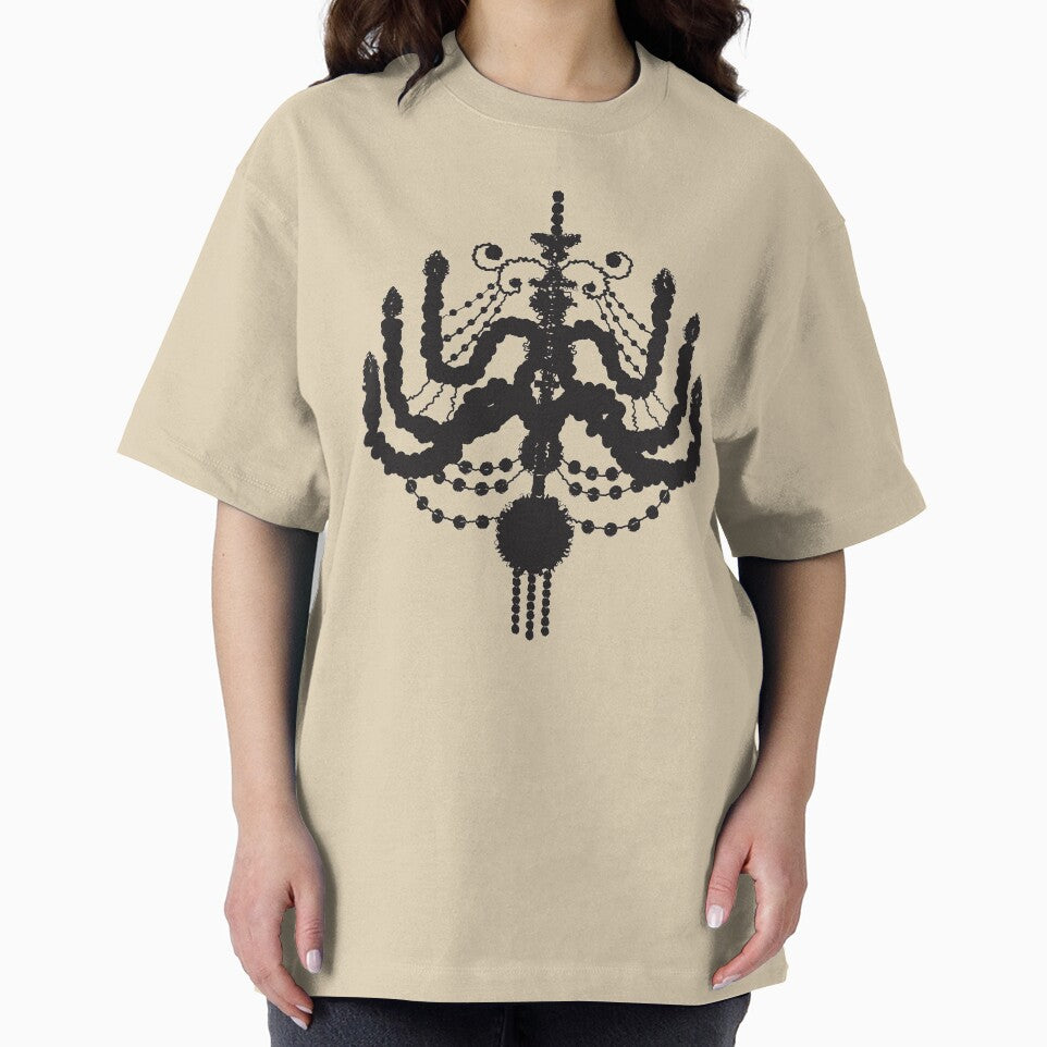 Chandelier Damask Pattern by lunaelizabeth T-Shirts, Hoodie, Sweatshirt | BlankRebels.com (Image 2)