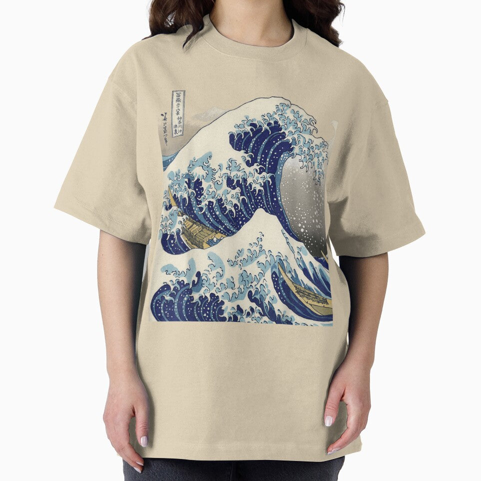 vintage Japanese art kanagawa the great wave by artSofie T-Shirts, Hoodie, Sweatshirt | BlankRebels.com (Image 2)
