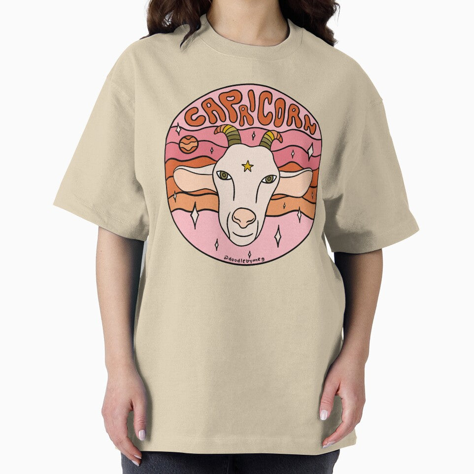 Capricorn by doodlebymeg T-Shirts, Hoodie, Sweatshirt | BlankRebels.com (Image 2)