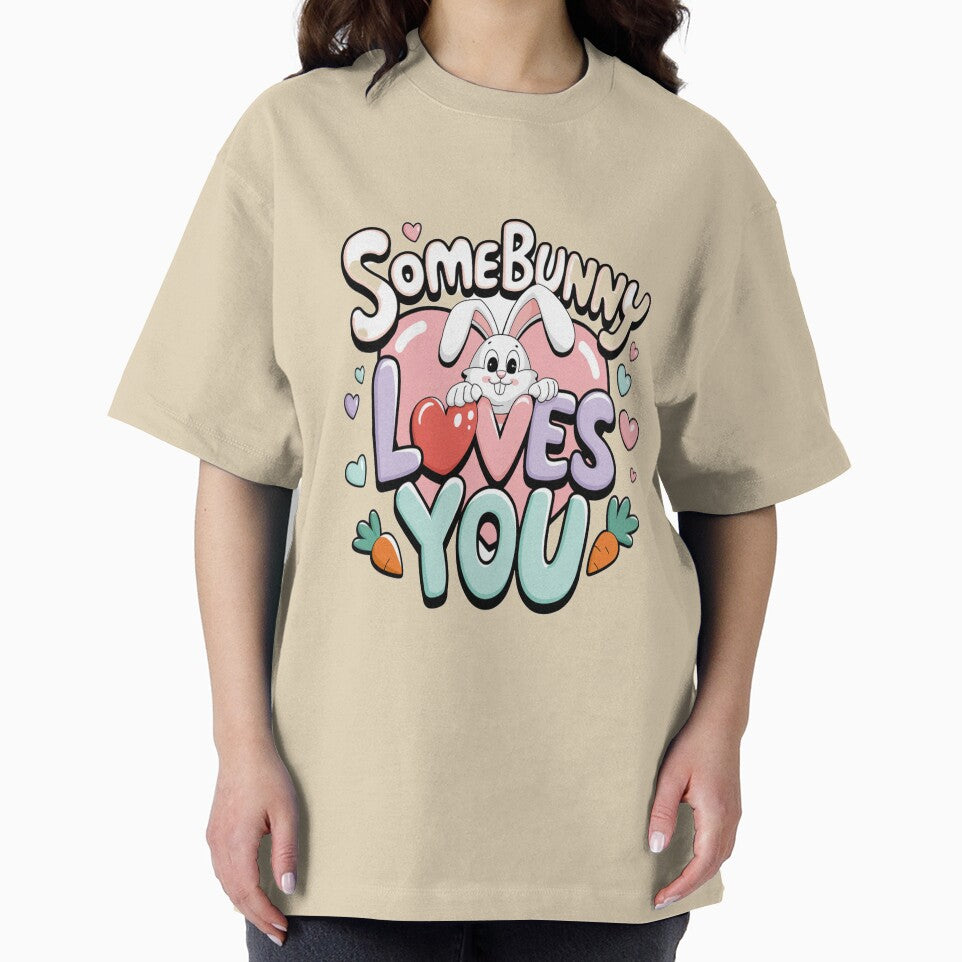 Somebunny Loves You – Cute Bunny Lover Design by Petpixy T-Shirts, Hoodie, Sweatshirt | BlankRebels.com (Image 2)