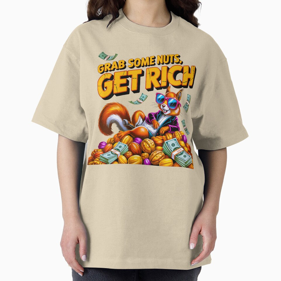 Funny Rich Squirrel Hustle Money Nuts Meme by Amanda's Factory T-Shirts, Hoodie, Sweatshirt | BlankRebels.com (Image 2)