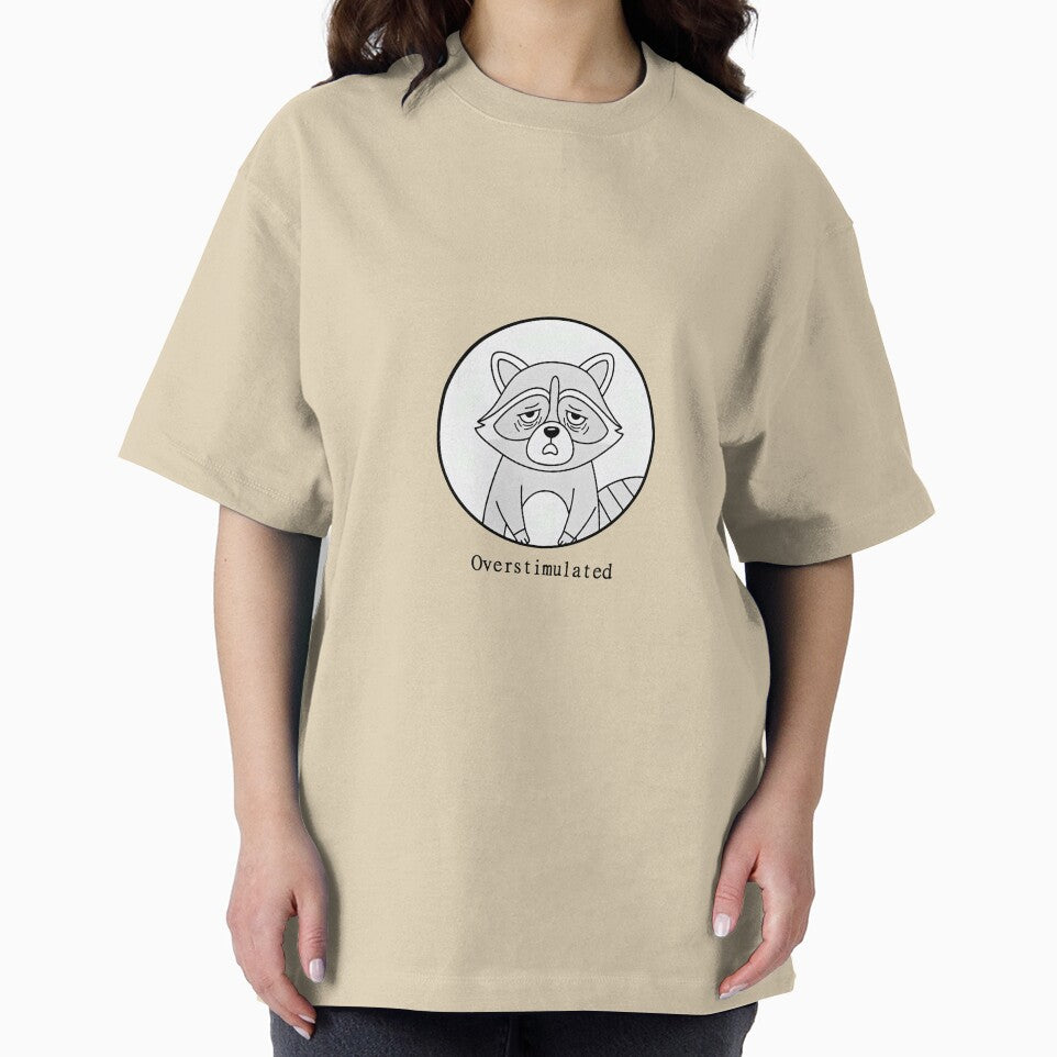 Overstimulated Raccoon – Burnout Mood by sillyweas T-Shirts, Hoodie, Sweatshirt | BlankRebels.com (Image 2)