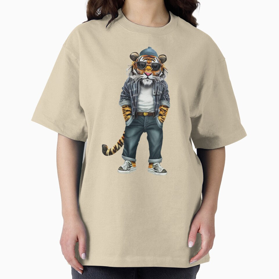 Hipster Tiger V5 by HipsterAnimals T-Shirts, Hoodie, Sweatshirt | BlankRebels.com (Image 2)