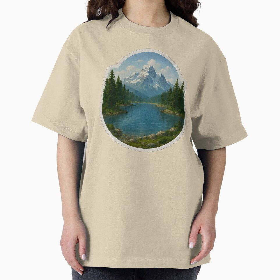 Mountain Lake View by Yomere T-Shirts, Hoodie, Sweatshirt | BlankRebels.com (Image 2)